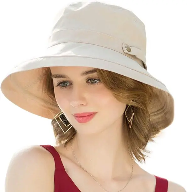 Somaler Women’s Packable Beach Bucket Hat